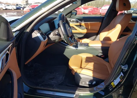 2023 BMW 430I Gran Coupe xDrive z USA, uszkodzony, nr VIN WBA73AV04PFP43849